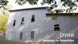  Presentation with gold mine - Slides with congrad - reed gold mine state historic background and a gray colored foreground