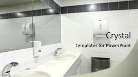  Presentation with congress - PPT layouts with a congress palace public background and a light gray colored foreground