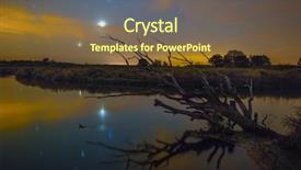  Presentation with jupiter - PPT theme enhanced with conjunction of jupiter and venus background and a tawny brown colored foreground