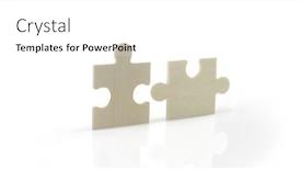  Presentation with solutions business - Slide set featuring connecting-jigsaw-puzzle-business-solutions background and a white colored foreground