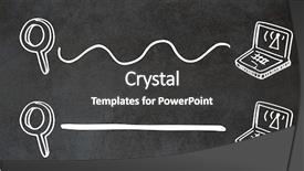  Presentation with digital image - Amazing slides having connecting pie charts and graph backdrop and a  colored foreground
