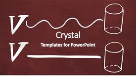  Presentation with connecting community - Cool new presentation with connecting pie charts and graph backdrop and a tawny brown colored foreground