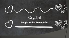  Presentation with digital image - Slides consisting of connecting pie charts and graph background and a  colored foreground