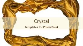  Presentation with tissue - Beautiful theme featuring connective tissue - satins frame in freeze motion backdrop and a cream colored foreground