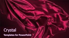  Presentation with tissue - Slides enhanced with connective tissue - satins in freeze motion background and a  colored foreground