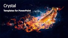  Presentation with hard work - Audience pleasing slide deck consisting of concept of success hard work backdrop and a navy blue colored foreground