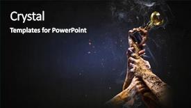  Presentation with hard work - Theme enhanced with concept of success hard work background and a dark gray colored foreground