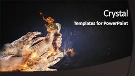  Presentation with hard work - Audience pleasing slide set consisting of concept of success hard work backdrop and a black colored foreground