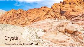  Presentation with las vegas nevada - Slide set having conserve - red rock canyon national conservation background and a lemonade colored foreground