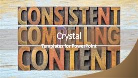  Presentation with marketing - PPT layouts with consistent compelling content - recommendation background and a coral colored foreground