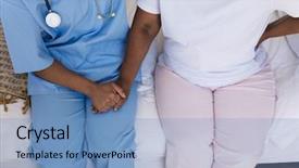  Presentation with elementary school african american female - Beautiful theme featuring console - mid section of young african backdrop and a  colored foreground