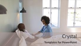  Presentation with elementary school african american female career day - Amazing slide deck having console - side view of young african backdrop and a  colored foreground