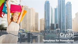  Presentation with happy holidays - Colorful slide deck enhanced with consommateur touristique - people holidays tourism travel backdrop and a gray colored foreground