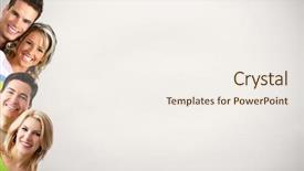  Presentation with grey - Slide set having consort - happy loving couple over grey background and a sky blue colored foreground