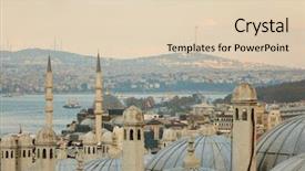  Presentation with mosque - Cool new theme with constantinople - view of dome backdrop and a lemonade colored foreground