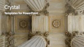  Presentation with supreme court - Beautiful PPT layouts featuring constitutional law - supreme court building in washington backdrop and a coral colored foreground