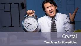  Presentation with job task or project - Amazing theme having construction architect working on project backdrop and a gray colored foreground