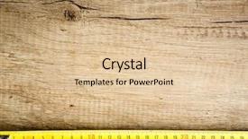  Presentation with tape measure - Cool new presentation design with measuring distance space - construction background with tape measure backdrop and a lemonade colored foreground