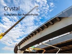 Construction Bridge PPT template 4 | CrystalGraphics