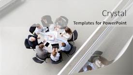  Presentation with business report - Slides having construction-business-architecture-and-building background and a light gray colored foreground