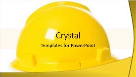  Presentation with monarch butterfly isolated on white - Cool new slides with construction cap - hard hat isolated backdrop and a  colored foreground