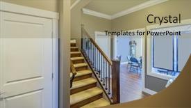  Presentation with story of an hour by kate chopin - Slide deck enhanced with construction condo - view of stairs and second background and a mint green colored foreground