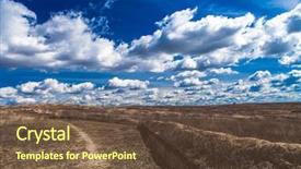  Presentation with construction drainage system - Theme featuring construction drainage system - ukraine is a trench background and a tawny brown colored foreground