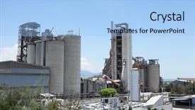  Presentation with polyester plant industrial - Beautiful slide deck featuring studying concept pixelated black text backdrop and a light gray colored foreground