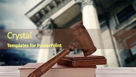  Presentation with construction law - Amazing theme having construction law - gavel with books on courthouse backdrop and a tawny brown colored foreground