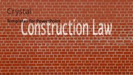  Presentation with liability law - Presentation enhanced with construction-law-legal-aspects background and a red colored foreground