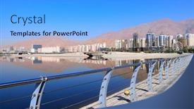  Presentation with complex - Slide deck consisting of construction-of-a-modern-residential background and a light blue colored foreground