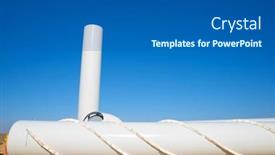  Presentation with sustainable construction - Theme with construction-of-a-windmill background and a gray colored foreground