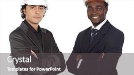  Presentation with buildings engineering construction engineers - Presentation having construction saftely - team of engineers black background and a dark gray colored foreground