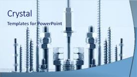  Presentation with nuts - Slide deck consisting of  background and a  colored foreground