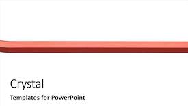  Presentation with white red employees - Slides consisting of new levers - red crowbar isolated on white background and a white colored foreground