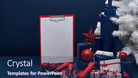  Presentation with dark web - Cool new PPT layouts with construction-tools-blank-clipboard-white backdrop and a navy blue colored foreground