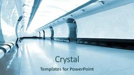  Presentation with structure - Slides consisting of construction tunnel - marble structure of underground background and a light blue colored foreground