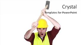  Presentation with mallet - Audience pleasing PPT layouts consisting of the edge of positivity cheerful delighted beautiful smiling woman lying in bed and holding cell phone while listening to music backdrop and a light gray colored foreground