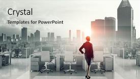  Presentation with corporate - Colorful slide deck enhanced with consulting firms - corporate workplaces equipped by modern backdrop and a light gray colored foreground