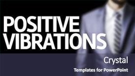  Presentation with positive mindset - Theme featuring inspecting honeycomb frame at apiary background and a coral colored foreground