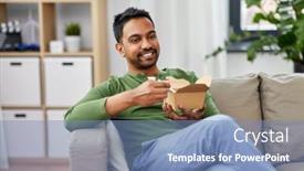  Presentation with indian food - 