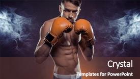  Presentation with boxing - Presentation theme featuring contrasted color - blurry image of slots machines background and a tawny brown colored foreground.