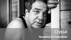  Presentation with unhappy - Amazing presentation design having contagious - unhappy middle aged man backdrop and a gray colored foreground