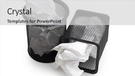  Presentation with failure - Theme consisting of containment failure - color photo of a metal background and a  colored foreground