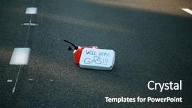  Presentation with lays - Presentation theme having containment failure - gas can lays background and a  colored foreground