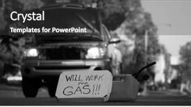  Presentation with lays - Cool new presentation theme with containment failure - gas can lays backdrop and a  colored foreground