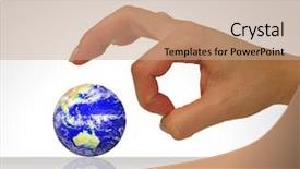  Presentation with business concepts photo - Beautiful theme featuring contaminacion agua - conceptual photo showing frustration backdrop and a coral colored foreground