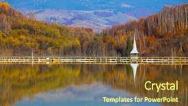  Presentation with childrens church - Audience pleasing presentation theme consisting of contamination - flooded and abandoned church backdrop and a tawny brown colored foreground
