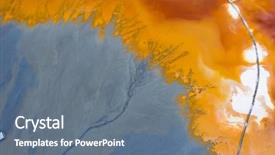  Presentation with abandoned - PPT layouts enhanced with contamination - flooded and abandoned village background and a  colored foreground