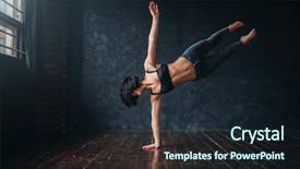  Presentation with active citizenship - Audience pleasing presentation consisting of contemp active dancing in dance backdrop and a wine colored foreground